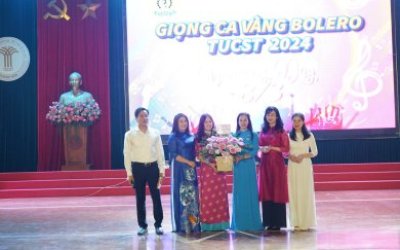 TRƯỜNG ĐẠI HỌC VĂN HÓA, THỂ THAO VÀ DU LỊCH THANH HÓA CHÀO MỪNG NGÀY QUỐC TẾ PHỤ NỮ 8/3 VỚI CHƯƠNG TRÌNH VĂN NGHỆ GIỌNG CA VÀNG BOLERO TUCST